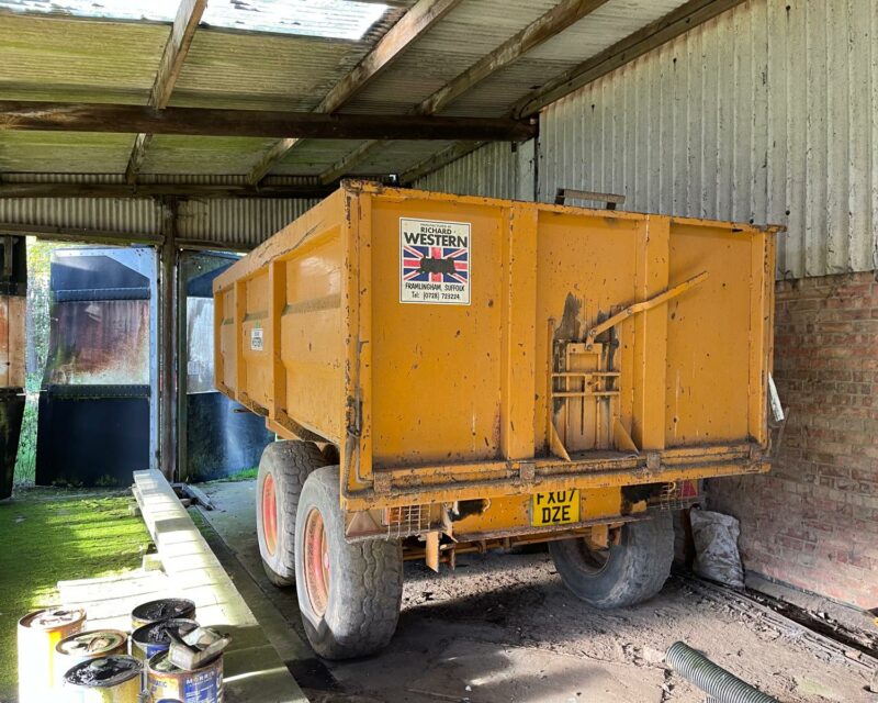 RICHARD WESTERN 12t GRAIN TRAILER (1992)