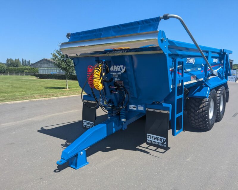 STEWART CP15H CONSTRUCTION TIPPING TRAILER