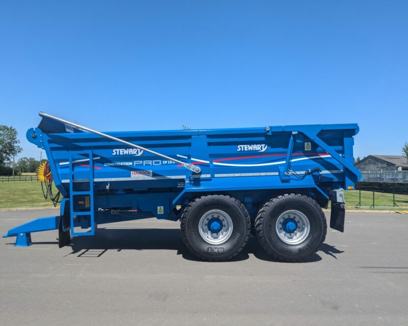 STEWART CP15H CONSTRUCTION TIPPING TRAILER