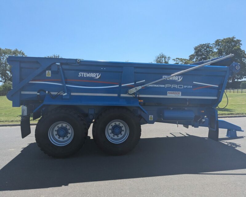 STEWART CP15H CONSTRUCTION TIPPING TRAILER