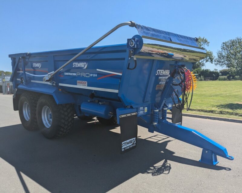 STEWART CP15H CONSTRUCTION TIPPING TRAILER