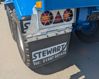 STEWART CP15H CONSTRUCTION TIPPING TRAILER