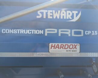 STEWART CP15H CONSTRUCTION TIPPING TRAILER