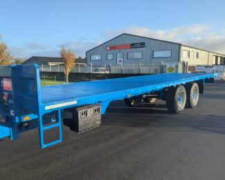 STEWART GX15FT FLAT TRAILER 2023 (EX HIRE)