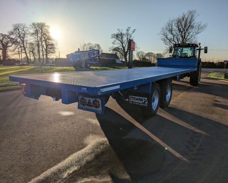 STEWART GX15FT FLAT TRAILER 2023 (EX HIRE)