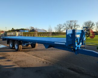 STEWART GX15FT FLAT TRAILER 2023 (EX HIRE)