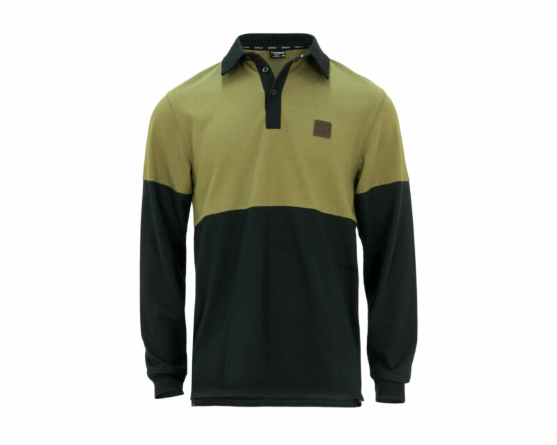 SWAZI RUGGER JERSEY – TUSSOCK & BLACK