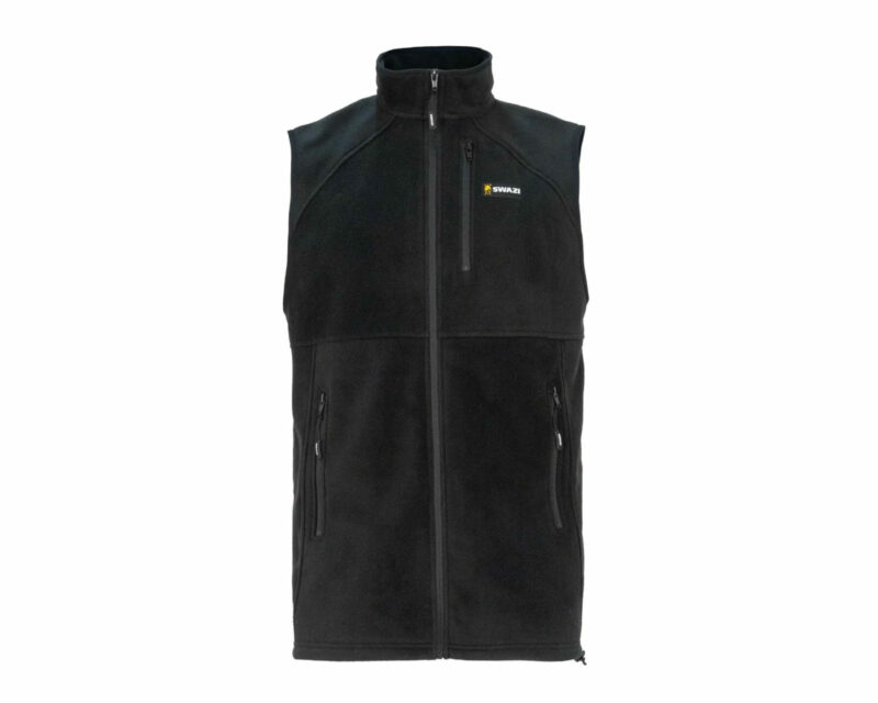 SWAZI SHERPA VEST – BLACK