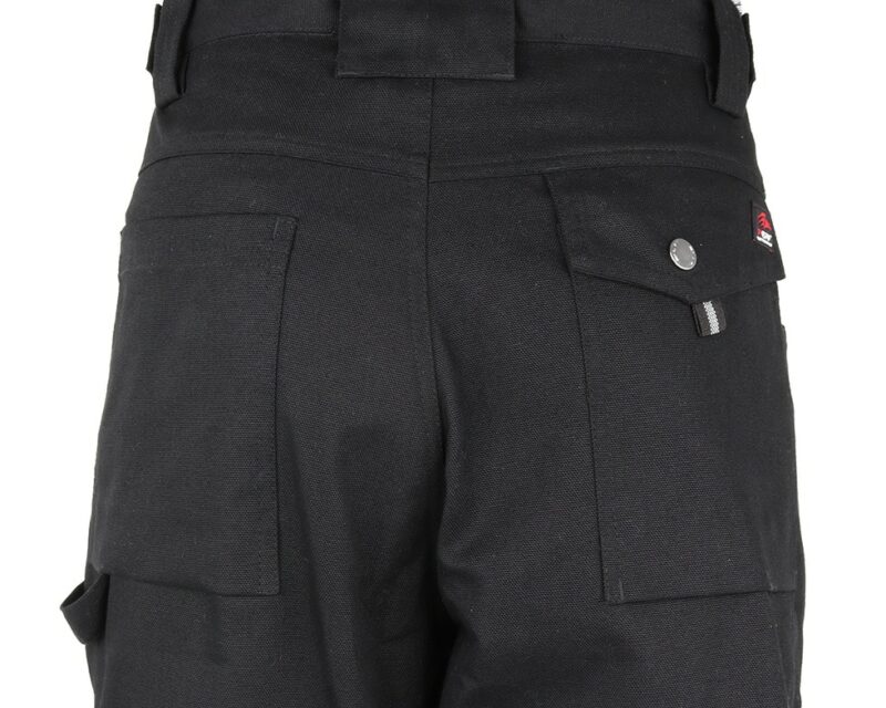 PERF JEFFERSON MULTI POCKET TROUSERS – BLACK